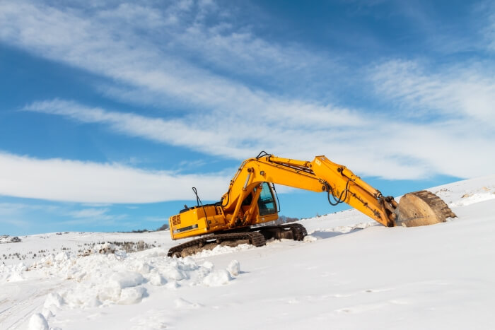 HVLP 46-ga saavad ehitusmasinad töötada edukalt ka pakasega