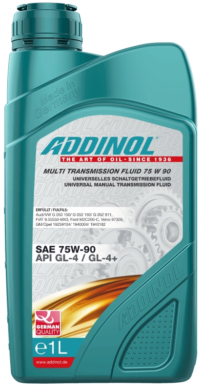 Sünteetiline transmissiooniõli Multi Transmission Fluid 75 W 90